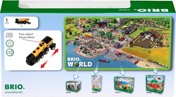 Productafbeelding Brio Gouden batterij locomotief