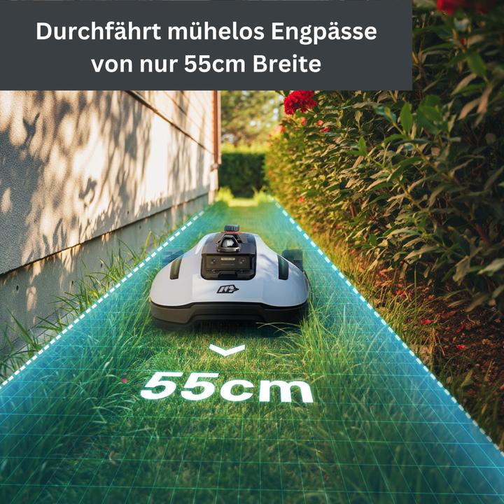 Actual product image Mammotion YUKA mini 2 1000 (1000 m², Without boundary wire)