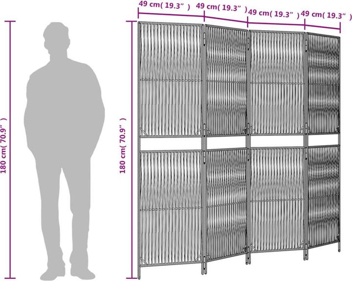 Immagine prodotto vidaXL Paravent