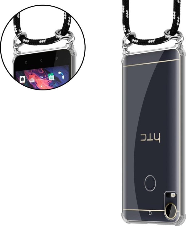 Produktbild Cadorabo TPU Handy Kette SILBER Cover