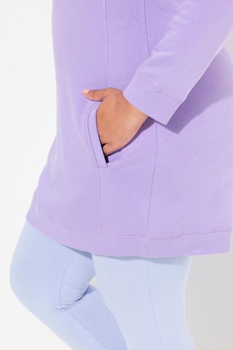 Produktbild Ulla Popken Sweatkleid, Stehkragen, Langarm, Taschen (46, 48)