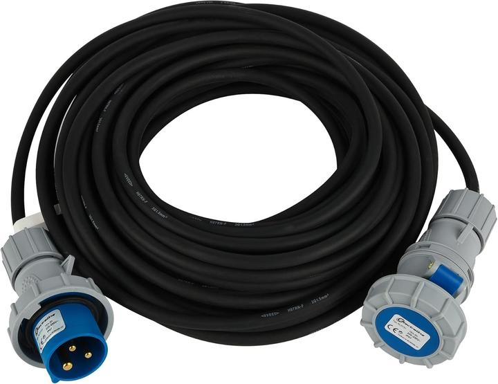 Electraline Industrial Blue Plug/socket extension cord Ip67-220 Mt. (30 m)