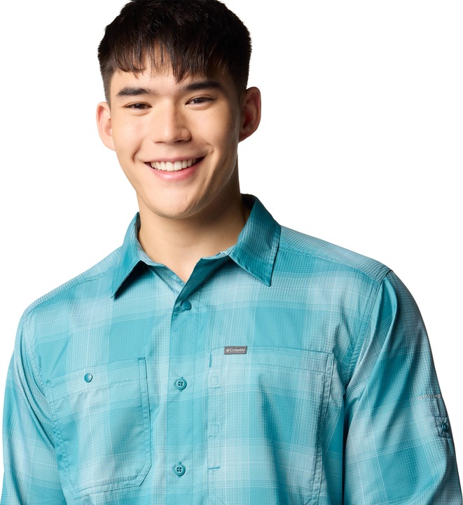 Actual product image Columbia Men's Silver Ridge™ Utility Lite Plaid Shirt (S)