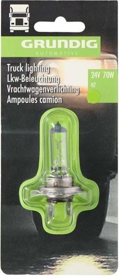 Actual product image Grundig Automotive Trucklight H7 24V 70W