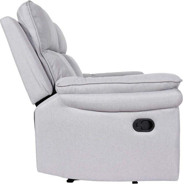 Immagine prodotto Mendler Poltrona cinema 2 posti HWC-L94, funzione reclinabile Nosag suspension tessuto/tessuto - grigio