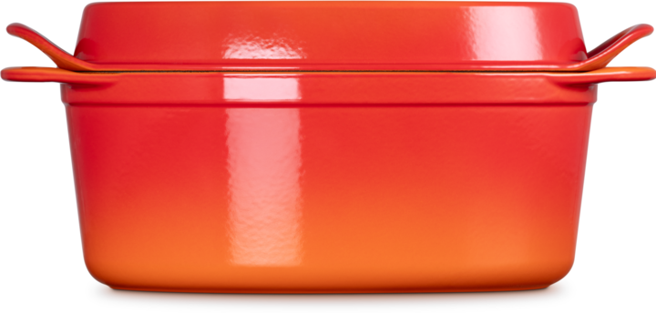 Productafbeelding Le Creuset Sapbrander, Doufeu ovaal (32 cm, Braadpan + kasserol, Gietijzer)