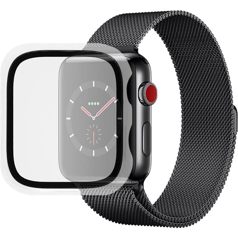 4smarts Full Body Hard Cover, Smartwatch Zubehör, Transparent