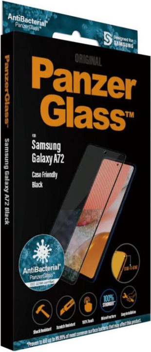 Produktbild PanzerGlass Edge to Edge (1 Stück, Samsung Galaxy A72)