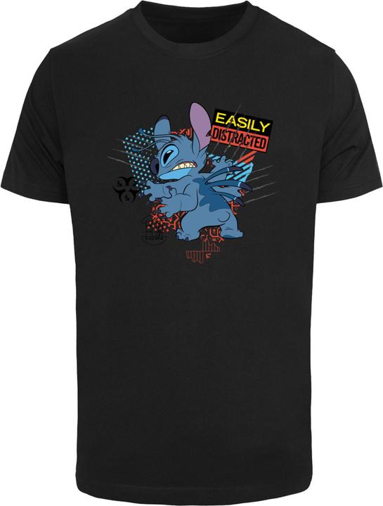 Produktbild Merchcode Lilo & Stitch Easily Distracted Tee - 190853 (XXL)