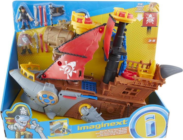 Produktbild Mattel Haimaul-Piratenschiff