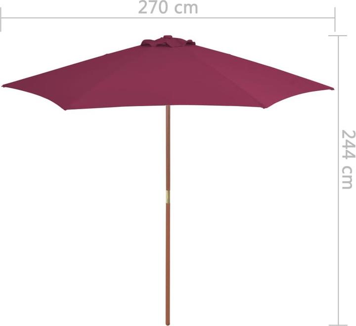 Actual product image vidaXL Nikolia (2.70 m)