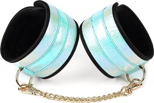 Actual product image Liebe Seele Bondage Set 8 Piece Vivid Sky Blue Glossy