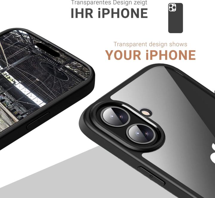 Actual product image JT Berlin BackCase Pankow Hybrid (Apple iPhone 16 Plus)