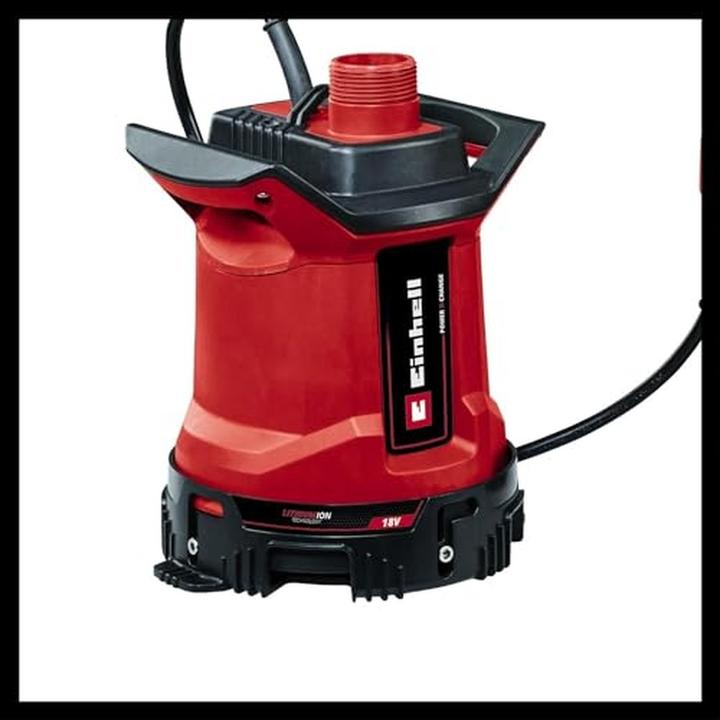 Actual product image Einhell GE-DP 18/25 LL Li Power X-Change 4181590 Multi-stage submersible waste water pump 7000 l/h 5m (Sewage pump)