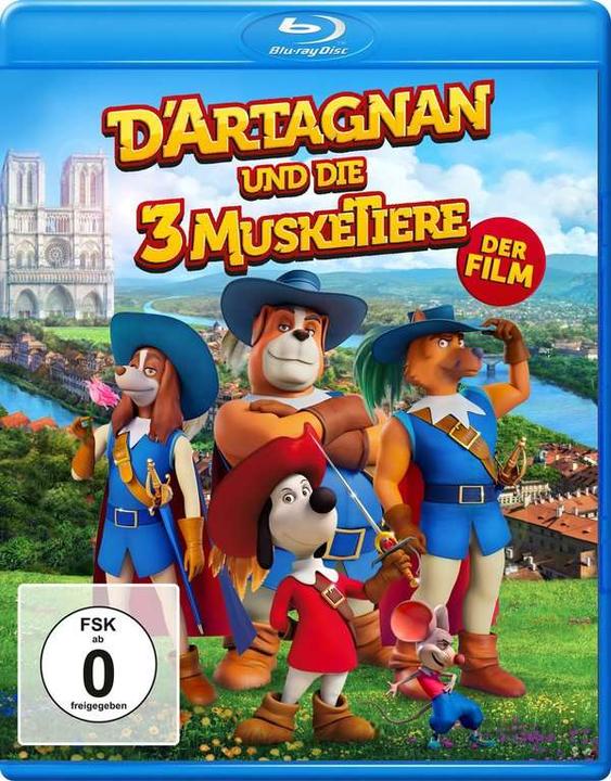 Actual product image Plaion D'Artagnan and the Three Musketeers (Blu-ray) (Sale) (Blu-ray, German, English)