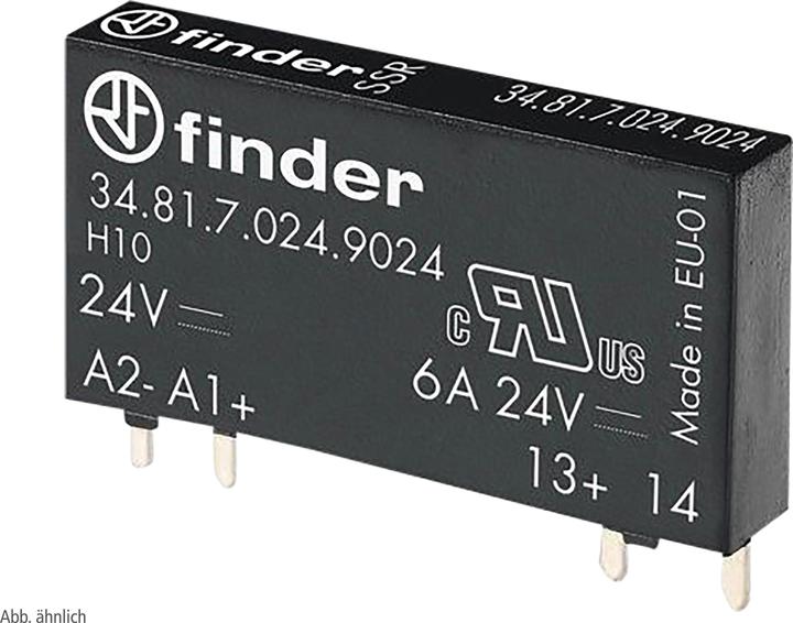 Produktbild Finder Relais SPNO 2A 12Vdc 24Vdc