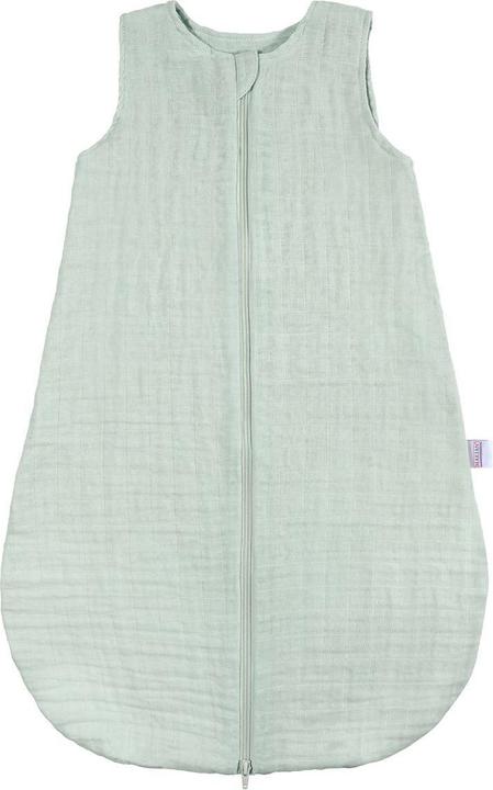 Makian Schlafsäcke Musselin-Schlafsack - Mint - Gr. 60 cm (90 cm, 1.0 TOG, Sommer)