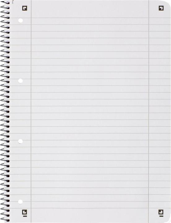 Image du produit Oxford Bloc-notes collège (A4, À rayures, Couverture souple)