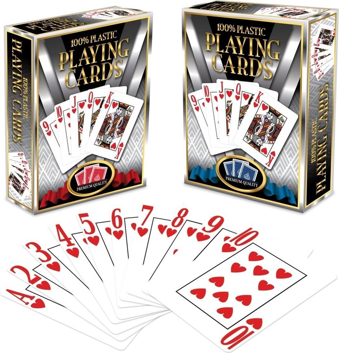 Produktbild Jensen Carte à jouer - Ambassador Poker 54 cartes - 100% Plastique