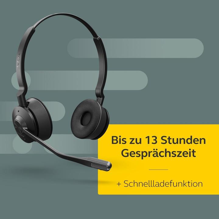 Image du produit Jabra Engage 65 SE Stereo UNC (DECT, RJ, USB (Sans fil, USB-A)