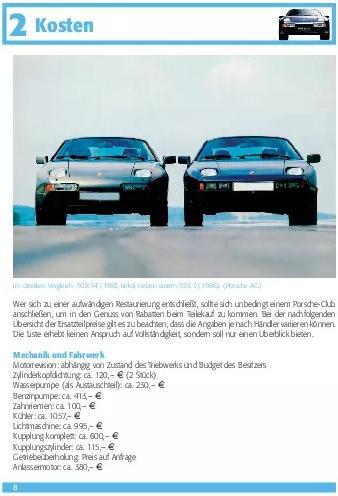 Produktbild Porsche 928 (Deutsch, David Hemmings, 2005)
