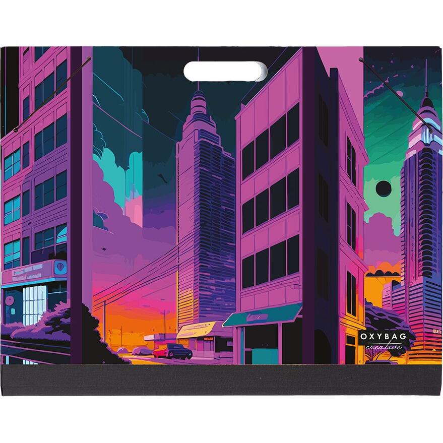 Oxybag, Busta portadocumenti, Laminierte Zeichenplatten A3 Picasso City (A3)