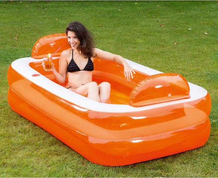 Image du produit Wehncke Piscine de détente et de loisirs Happy People 195x122x50 cm