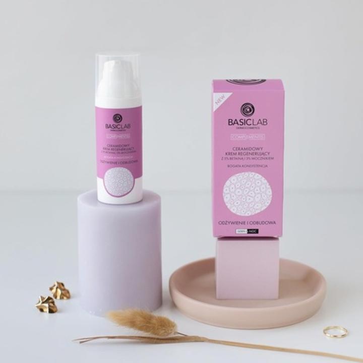 Image du produit BasicLab Complementis Ceramide Regenerating Cream 5% Betaine And 3% Urea Nourishment And (50 ml)