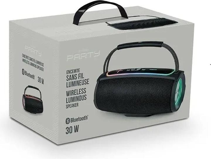 Actual product image Bigben PARTY Mainstream 3 sw BT-Speaker 30W,BT5.3,TWS Dual,USB/AUX/MicroSD,LED