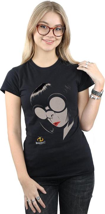 Actual product image Disney Womens/Ladies The Incredibles Edna Cotton T-Shirt (M)