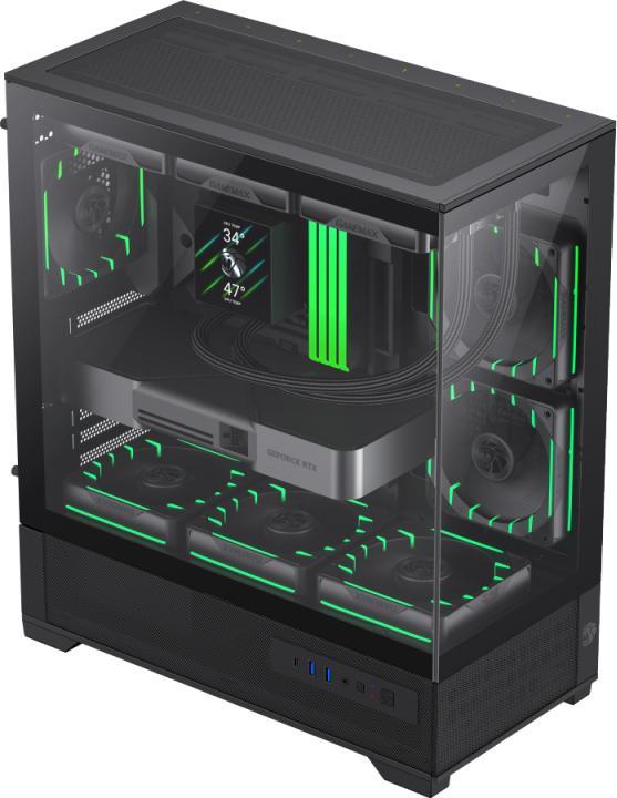 Actual product image GameMax Vista 2 Ab (ATX, ITX, Mini-ATX)