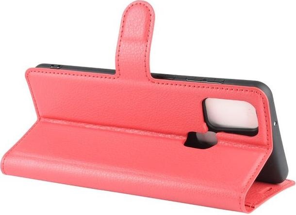 Actual product image MU Classic Litchi Leather Bookcover Series (Samsung Galaxy A21s)