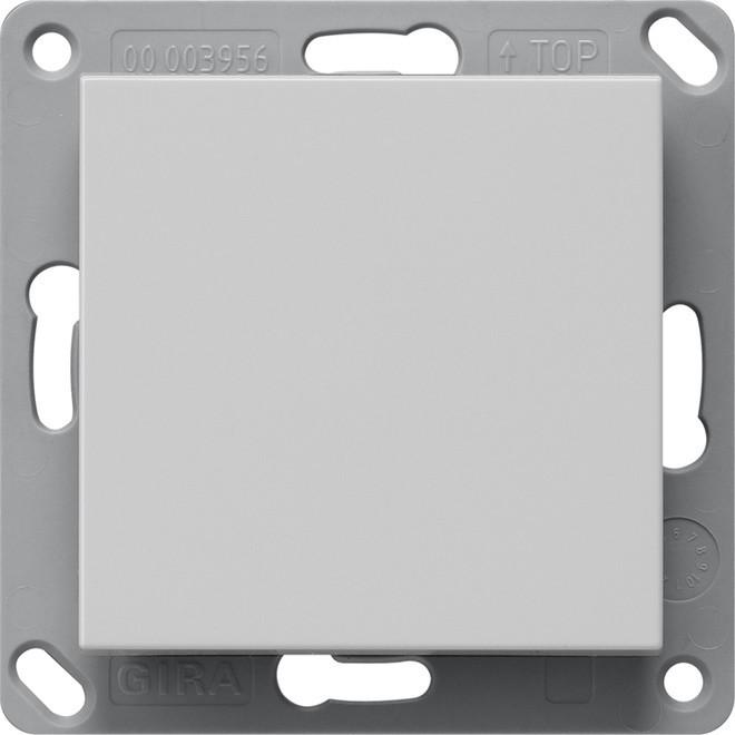 Gira 2461015, Taster + Schalter, Grau