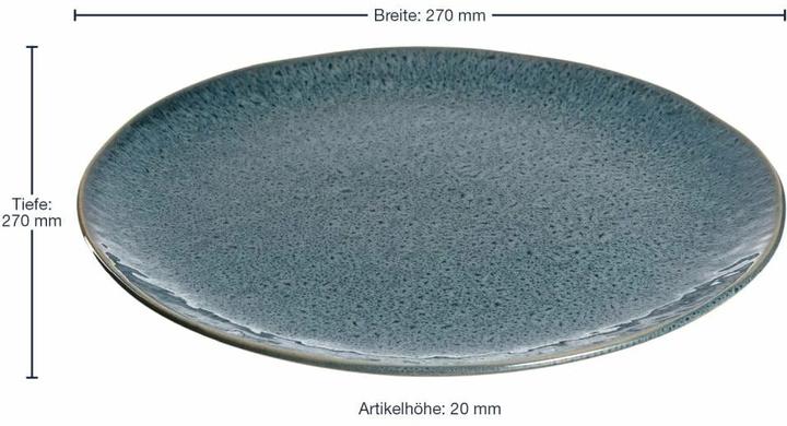 Actual product image Leonardo Matera plate (6 x, 27 cm)