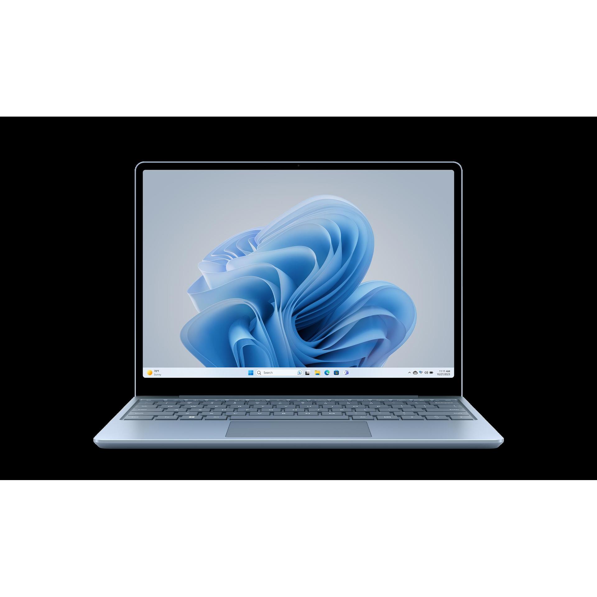 Microsoft Surface Laptop Go 3 (12.45", Intel Core i5-1235U, 16 GB, 256 GB, DE), Notebook, Silber