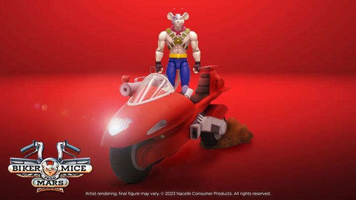 Produktbild Nacelle Consumer Biker Mice From Mars Fahrzeug Vinnie's Radical Rocket Sled 25 cm
