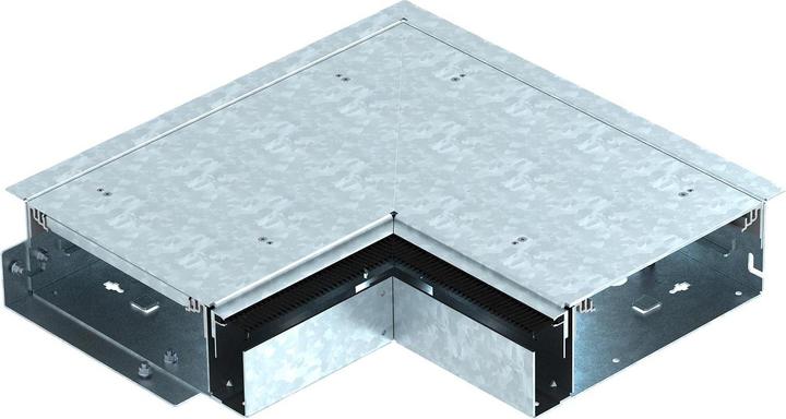 Actual product image OBO Bettermann OBO OKB AE 25085 ON Outside corner with brush strip 424x424x87 (42.20 cm)