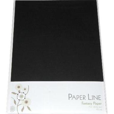 Hobby2you, Schreibstifte, Fantasy karton 180g A4 10stk i pakke sort