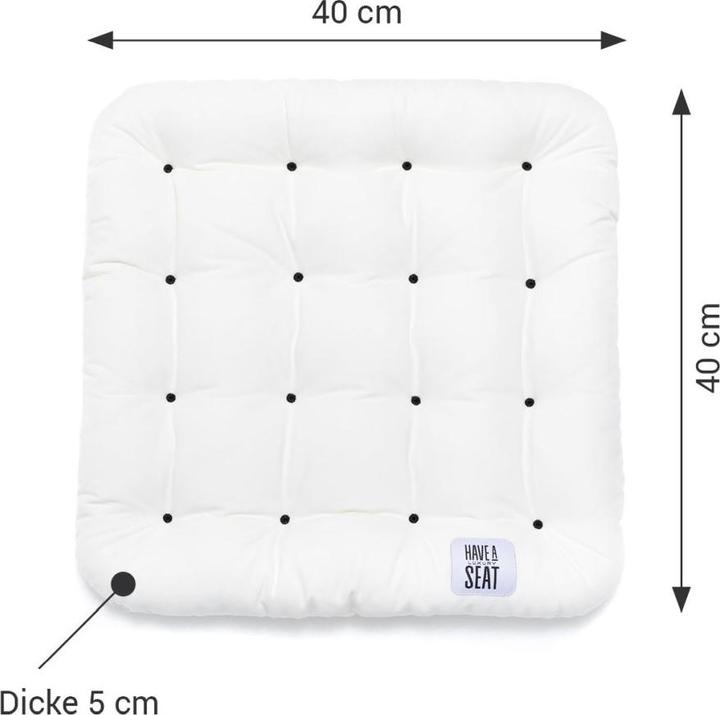 Immagine prodotto Have A Seat Cuscino di seduta (40 x 40 x 5 cm)
