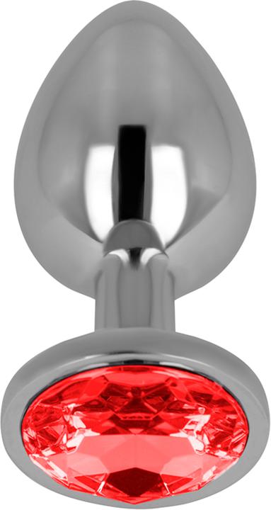 Produktbild Ohmama Anal Plug Metal Red 9 cm