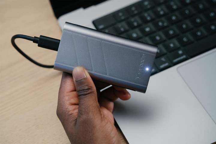 Actual product image Verbatim TurboMetal SSD (4000 GB)