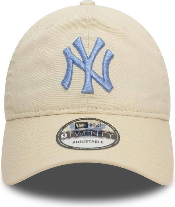 Actual product image New Era 9Twenty Cap - WASHED New York Yankees beige