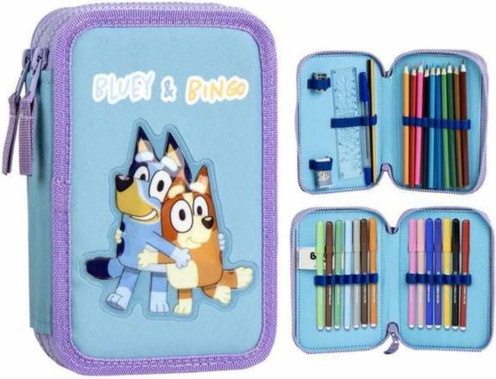Actual product image Cerdá Bluey double pencil case