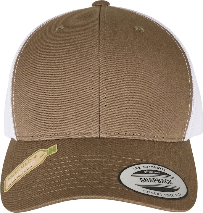 Actual product image Flexfit YP CLASSICS RECYCLED RETRO TRUCKER CAP 2-TONE - 8926 (One size)