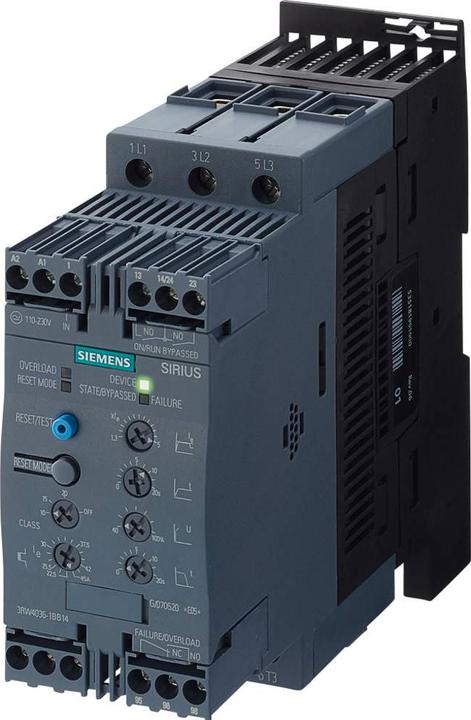 Produktbild Siemens SIRIUS SOFT STARTER, S2,72A,24V AC/DC