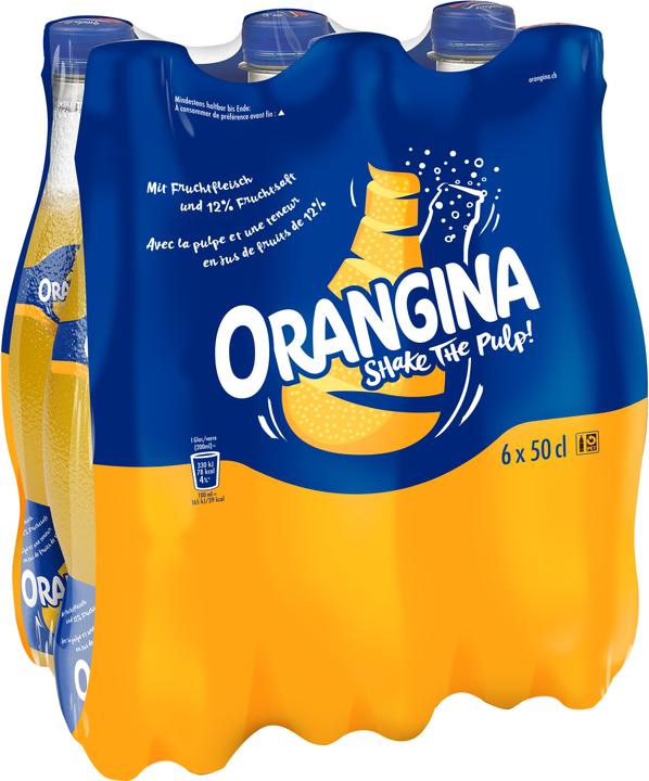 Image du produit Orangina Original avec pulpe (6 x 50 cl)