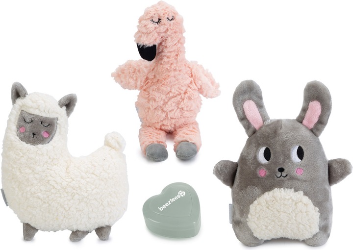 Actual product image Beeztees Cuddle Toys and Heartbeat Simulator (Puppy Toy)