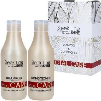 Produktbild Stapiz Sleek Line Total Care Shampoo & Conditioner (300 ml, Flüssiges Shampoo)