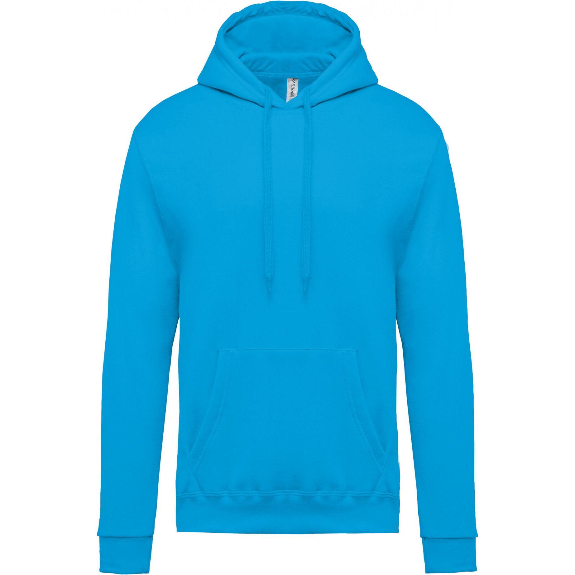 Kariban, Herren, Pullover, Hoodie, Blau, (XL)