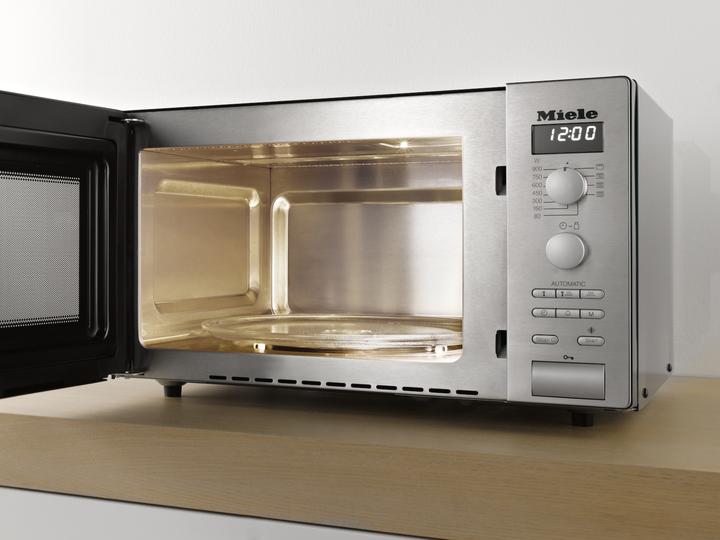 Produktbild Miele M 6012 Microwave, stainless steel (26 l)